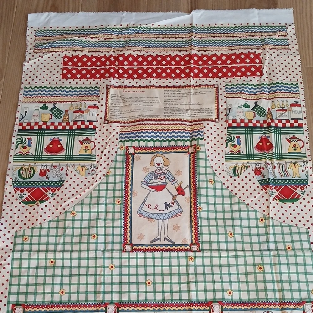 Debbie Mumm Apron/Oven Mitt/Pot Holder Fabric DIY